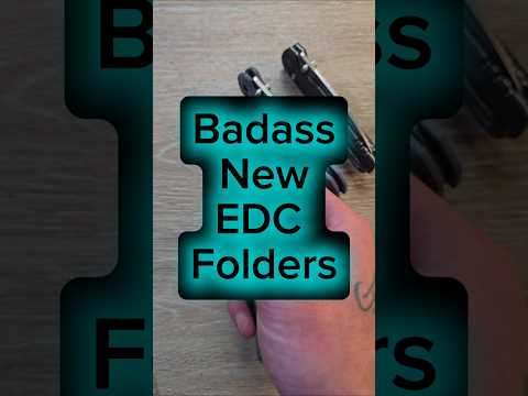 7 Insane New Folders For edc!