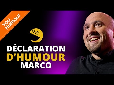 MARCO - Déclaration d'Humour