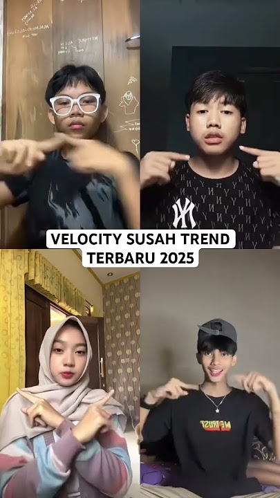 TREND VELOCITY SUSAH VIRAL TIK TOK #dancertiktok #danceterbaru #danceviral2025 #fyptiktok