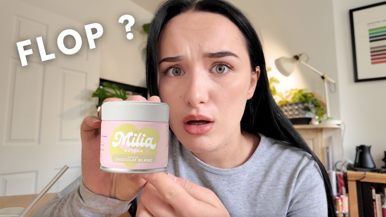 TEST MATCHA CHOCOLAT BLANC MILIA MATCHA - Le matcha de TROP ? (Mon avis honnête…)