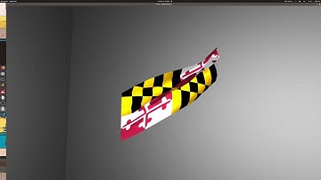 projective dynamics implementation flag wave demo
