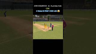 JOS HAZLEWOOD IN PLAYING FOR CSK 😱 2 Wicket IN LSG 😱 #cricket #ipl
