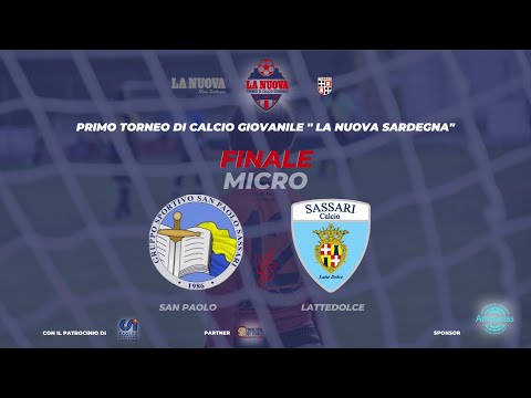 Calcio Giov. - 1° Torneo La Nuova Sardegna Finale Micro - San Paolo SS-Latte Dolce SS (12-1)