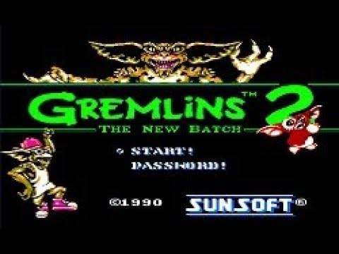 Полное прохождение (((Dendy))) Gremlins 2: The New Batch / Гремлины 2: Новая Партия