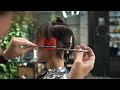 how to cut a short bob haircut. short bob haircut tutorial