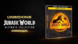 Unboxing Jurassic World Ultimate Collection Blu Ray Digibook