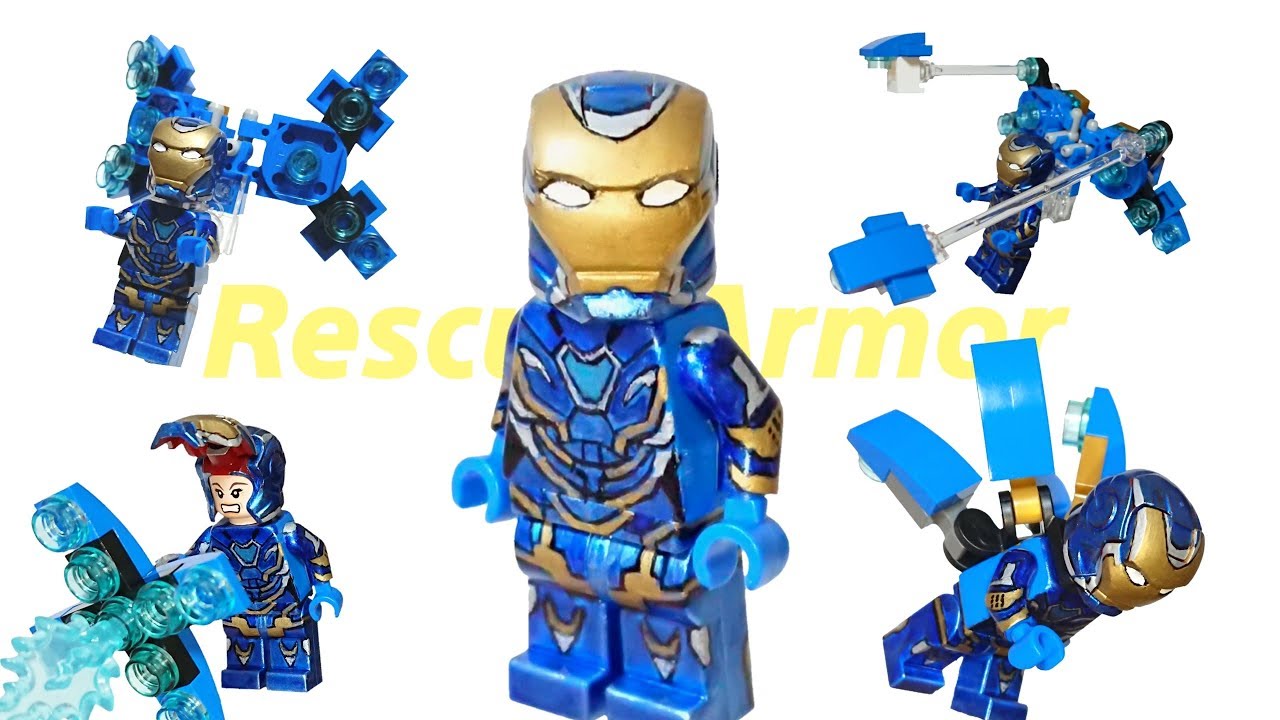 lego Iron Man Mark 49 Rescue Armor moc 