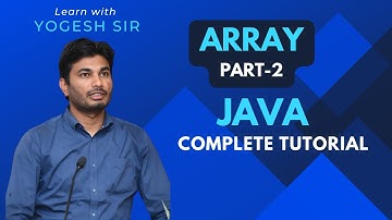 #20 One Dimensional Array (Part-2)