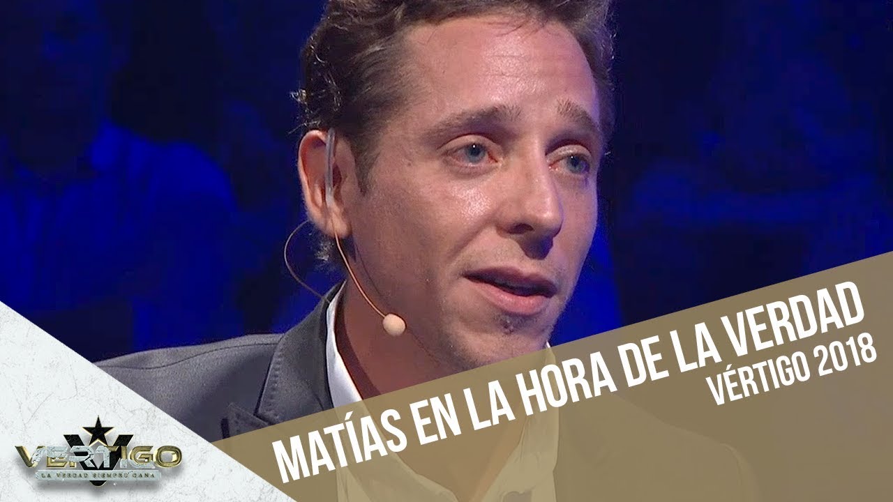 Matías Vega en La Hora de la Verdad | Vértigo 2018