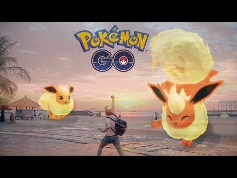 Pantai dan Flareon #ezPOKEVLOG Pantai dan Flareon #ezPOKEVLOG