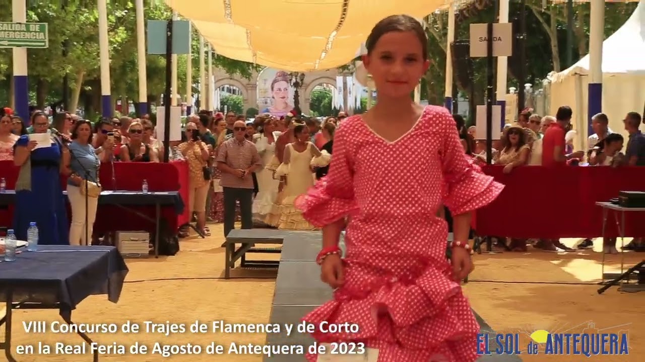 🎇 Concurso Trajes Flamenca y Corto - Feria Antequera 2023 - YouTube