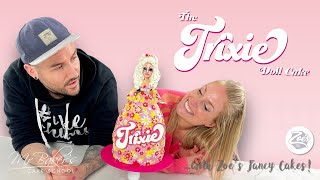 We Made a Trixie Mattel Cake feat. Zoes Fancy Cakes | Doll Cake | But Can We Cake It