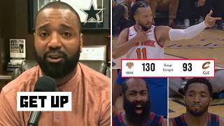 "The Knicks could absolutely win the NBA Finals" - Chris Canty on Jalen Brunson/KAT sweep Cavaliers