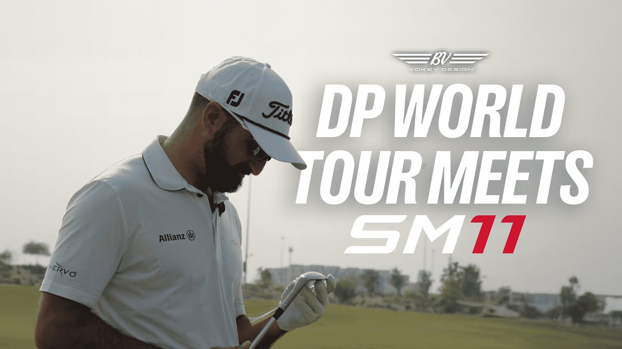 Тестирование новых клиновидных клюшек Vokey SM11 игроками мирового тура DP.