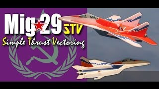 Mig29 w/STV mini RC pusher Jet