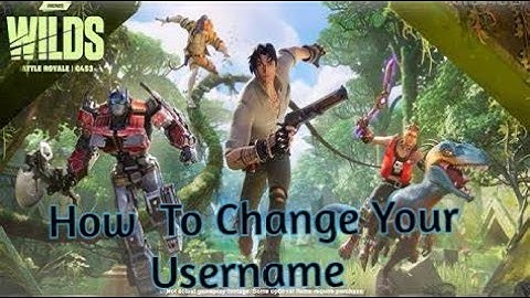 How to change your username on Fortnite {Chapter 4 Season 3 2023]