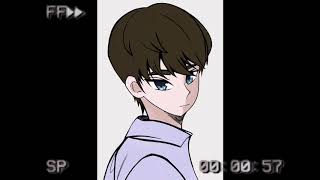 Time-Lapse Drawing Of Some Random Anime Boy 𓆟