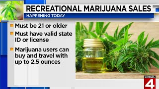 Crowds get in line for recreational marijuana in Ann Arbor