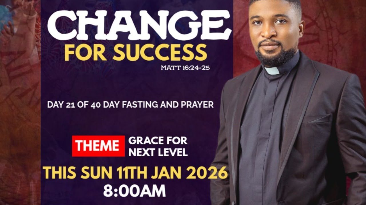 11TH JAN 2026 SUNDAY SERVICE