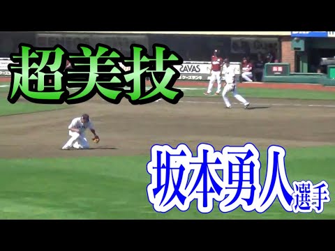 侍ジャパン 坂本勇人選手がファインプレイで場内を唸らせる Youtube