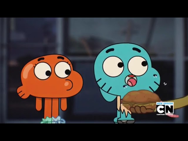 [The amazing world of Gumball] Stomach growl class=