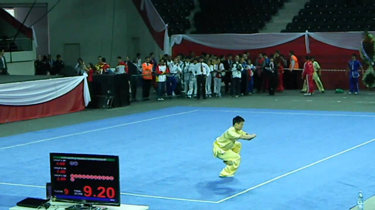 Colvin Wang USA Team CQ - 11th World Wushu Championships Ankara, Turkey