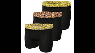 Just Inner Premium Men’s Boxer Shorts, 3-Pack