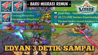 New Migration Prank Mythic Traps Almost Zeroid❗100% Don't Underestimate This CRAZY Clan - Lords M...