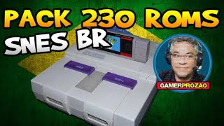 230 ROMS DE SNES TRADUZIDAS para PORTUGUÊS PTBR 2023 