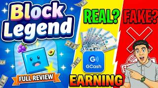 BLOCK LEGEND GAME | QUICK FULL GAME REVIEW | EARNING APP GCASH 2026 screenshot 1
