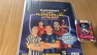 🚨Spacchettamento Calciatori Adrenalyn XL Titans 2024 @panini @PaniniItalia