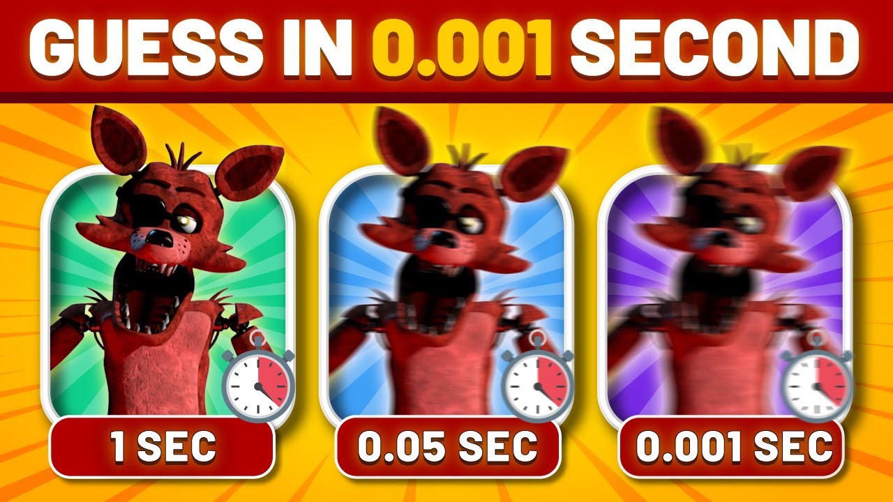 Guess the fnaf character - fnaf quiz | Five Nights At Freddys - YouTube