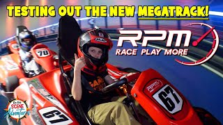 Testing out the new Megatrack at RPM Raceway in Connecticut! Racing, Games and Family Fun!!! @OntheSceneAdventures