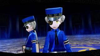 Persona 5 - MC Lv23 Solo VS Caroline and Justine Boss Battle (Hard Mode)