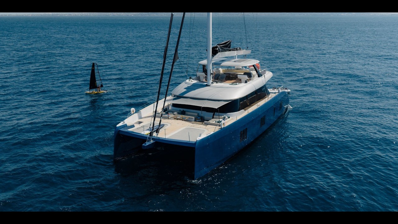 ⁣BGYB Charter - Sunreef 80 catamaran MANA KAI