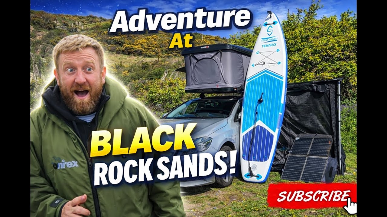 Adventure at Black Rock Sands | Porthmadog - YouTube