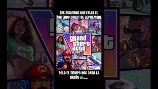 Les recuerdo que falta el Nintendo direct de septiembre … el tiempo nos dará la razón #nintendo