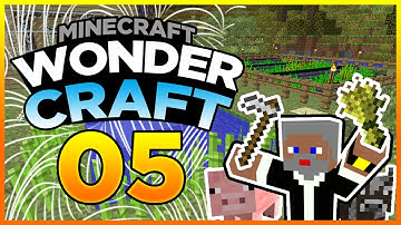 WonderCraft - Episode 5 | GIANT FARM! (Custom Modpack)