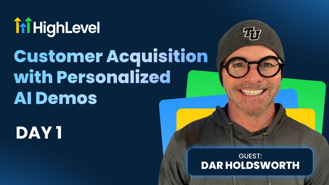 Day 1 Replay - Customer Acquisition with Personalized AI Demos
