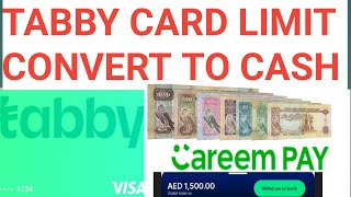 QUICK LOANS convert your TABBY CARD into CASH using CAREEM apps Tagalog version choyskie tv screenshot 3