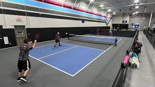 01/25/24 / ACE Pickleball Club / Advanced / Basiri, Long -vs- Alea, Hall
