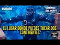 El lugar donde puedes tocar dos continentes