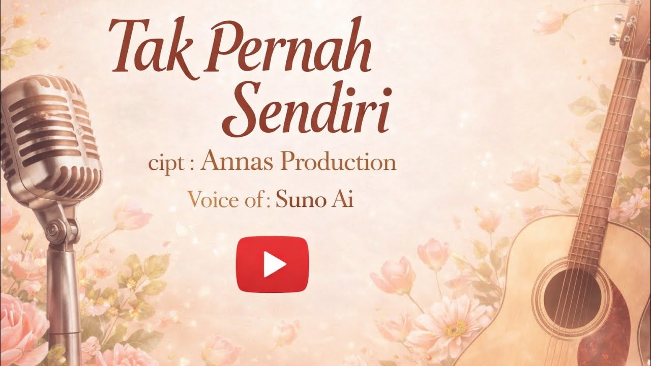 OFFICIAL SONG | TAK PERNAH SENDIRI | VOICE OF SUNO AI | CIPTAAN ANNAS PRODUCTION