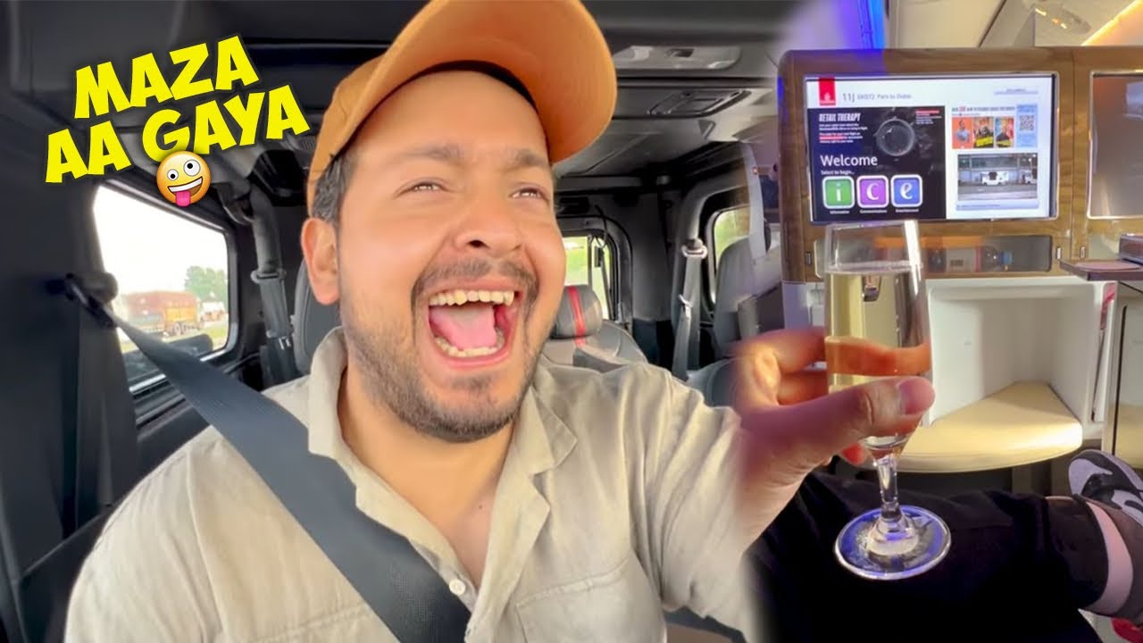 FLYING BUSINESS CLASS FOR FREE 🤑 | PARIS TO DHARAMSHALA IN 24 HOURS