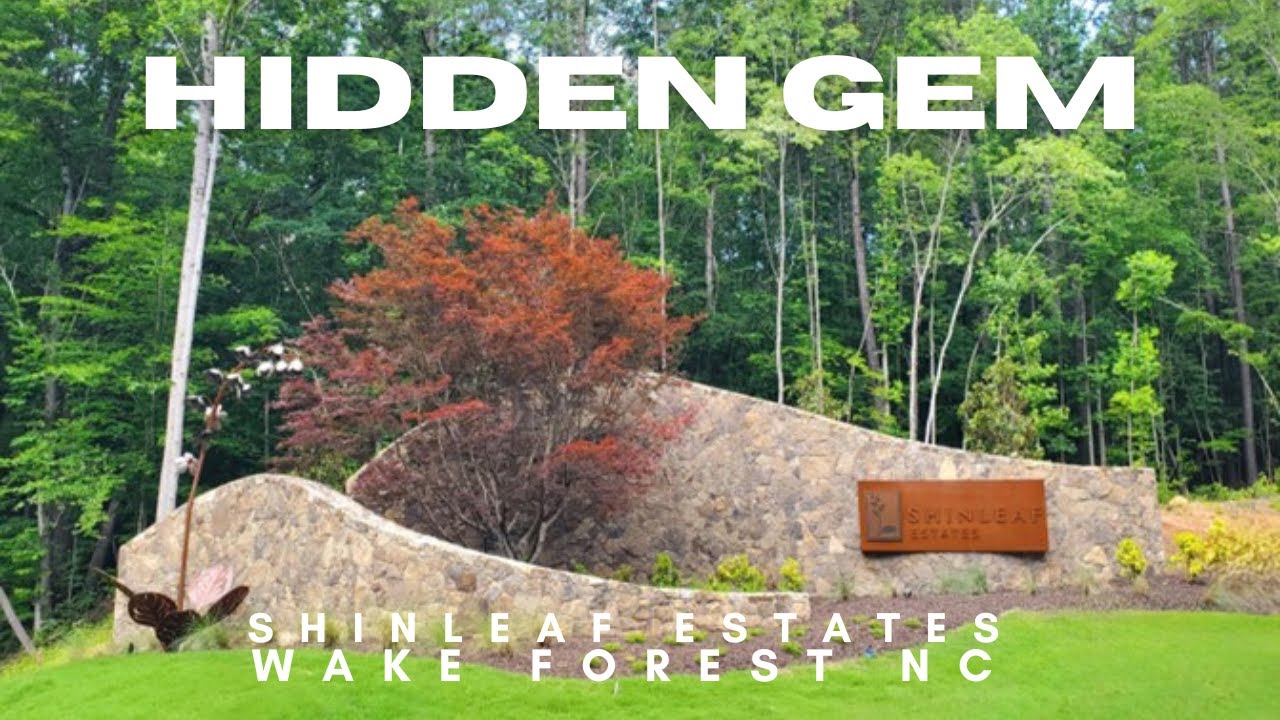 Shinleaf Estates Luxury Homes for sale Wake Forest North Carolina