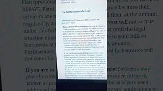 Question Regarding Save Plan studentloans studentloanforgiveness education information