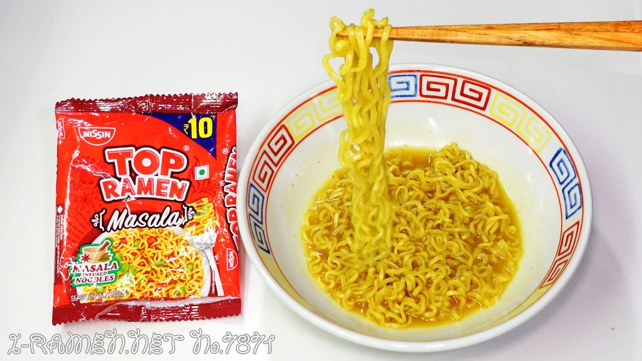 No.7871 Nissin Foods (India) Top Ramen Masala - YouTube