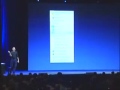 Steve Jobs presents the iTunes Phone