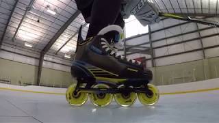 Kyle Phelps Testing Out The New Tour Code Series Inline Hockey Skates