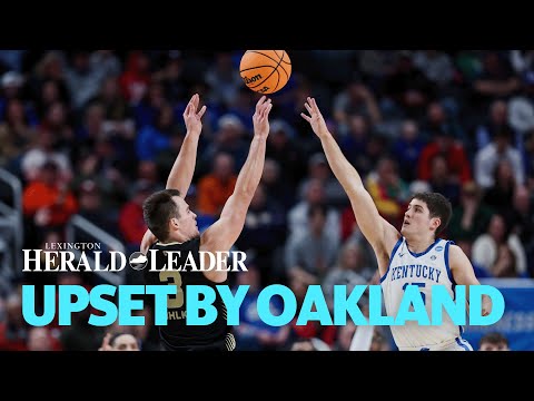 Bracket Buster! Oakland Upsets No. 3 Kentucky in First Round of NCAA Tournament: Photo Highlights